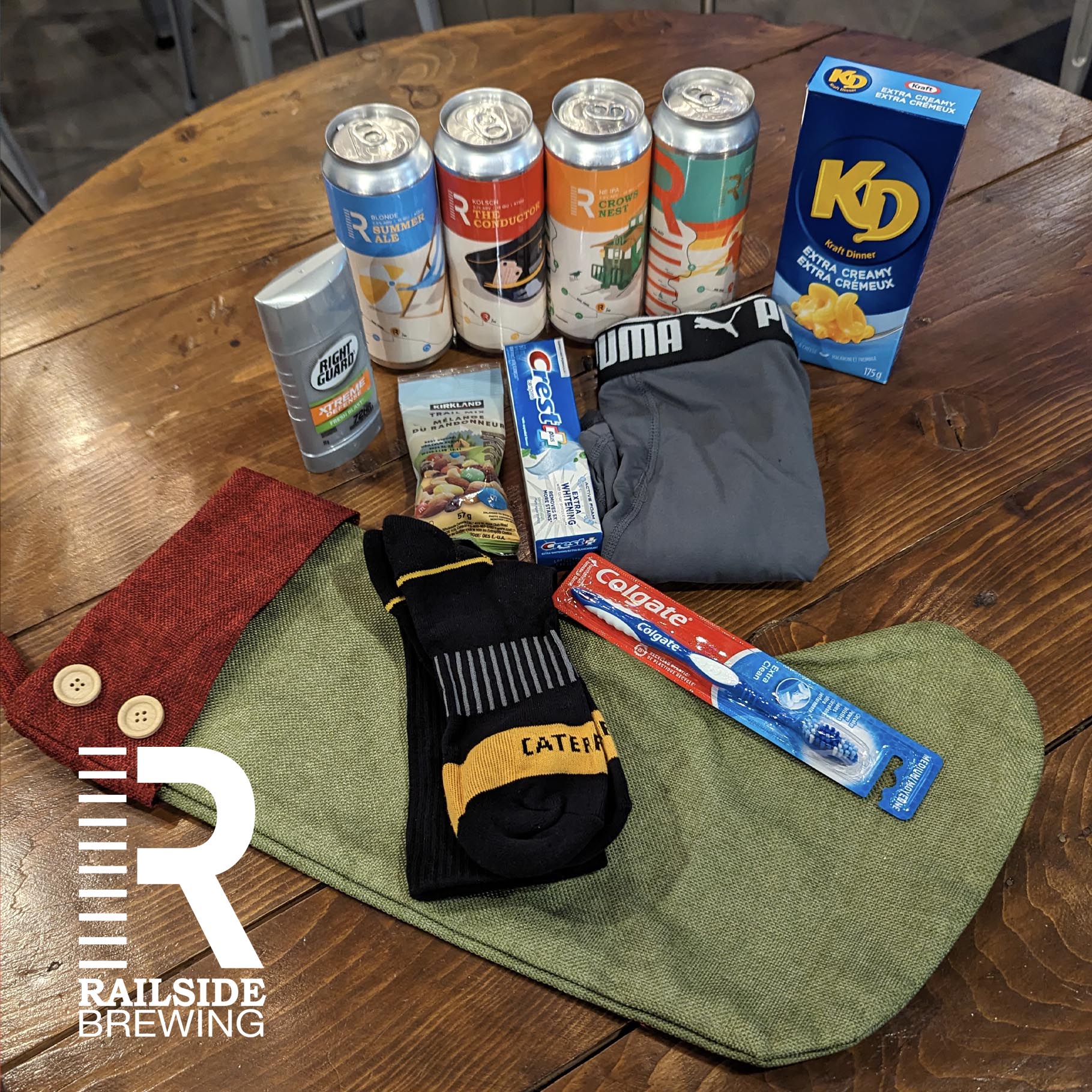 BACHELOR/ETTE STOCKINGS FOR GIFTING! Railside Brewing The best beer