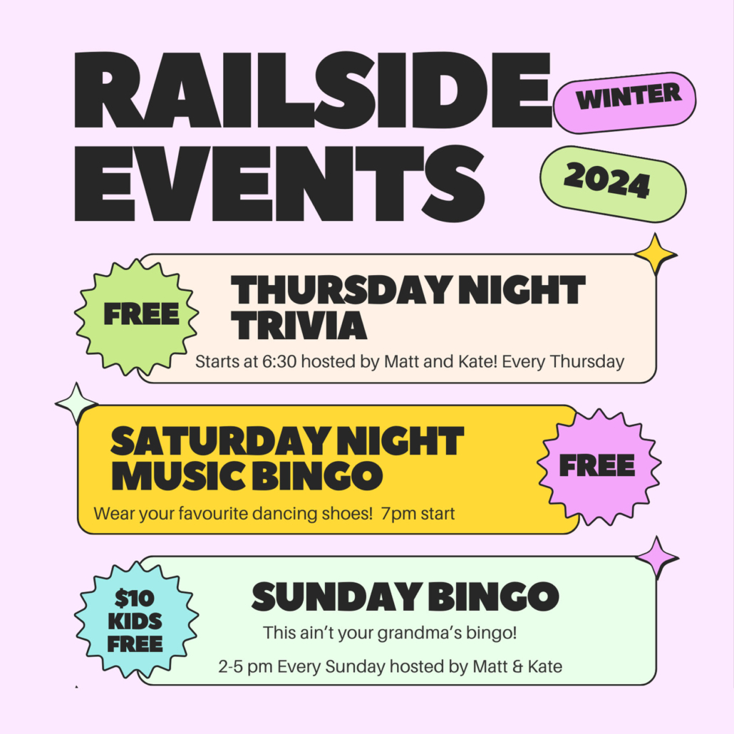 railside events for winter march