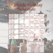 railside brewing holiday hours and events