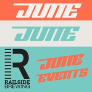 june events at railside brewing