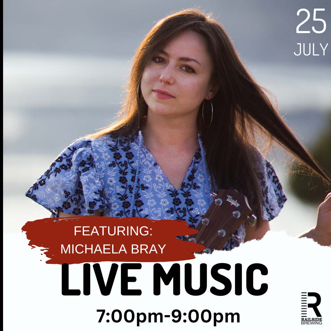 july live music in kelowna at railside michaela bray