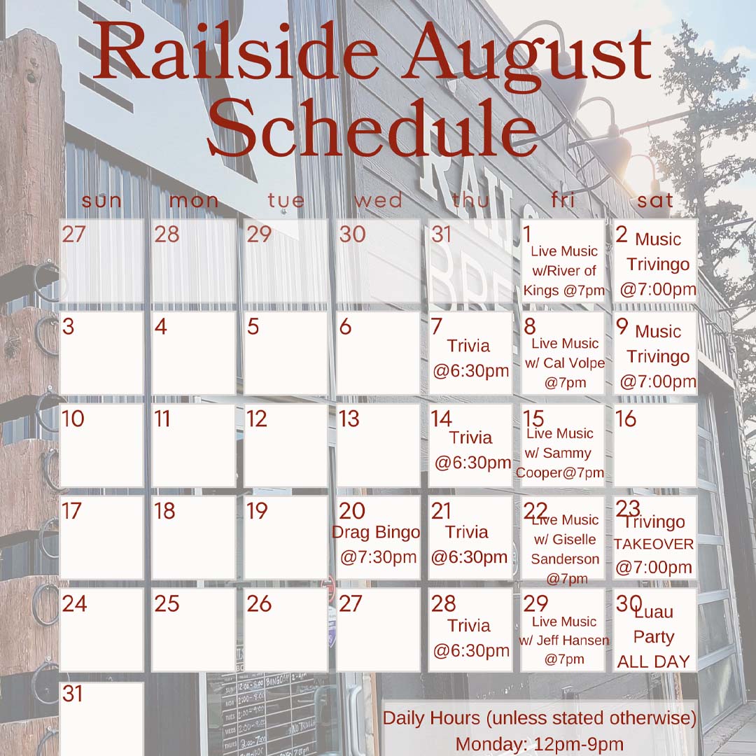 august events in kelowna bc at raislide brewing