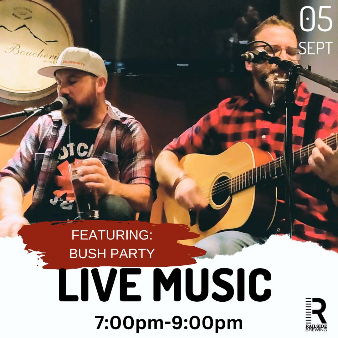 bush party live music in kelowna bc in september