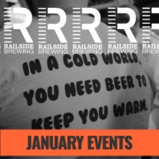 january events in kelowna bc at railside brewing