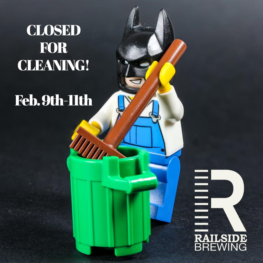 closed for deep cleaning notice at railside