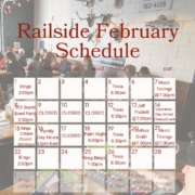 railside february calendar of events in kelowna