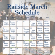 railside brewing march calendar of events