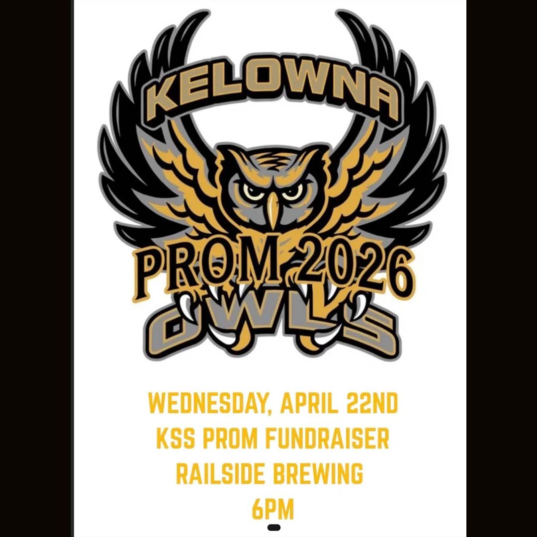 kelowna kss prom fundraiser at railside brewing in april kelowna kss prom fundraiser at railside brewing in april