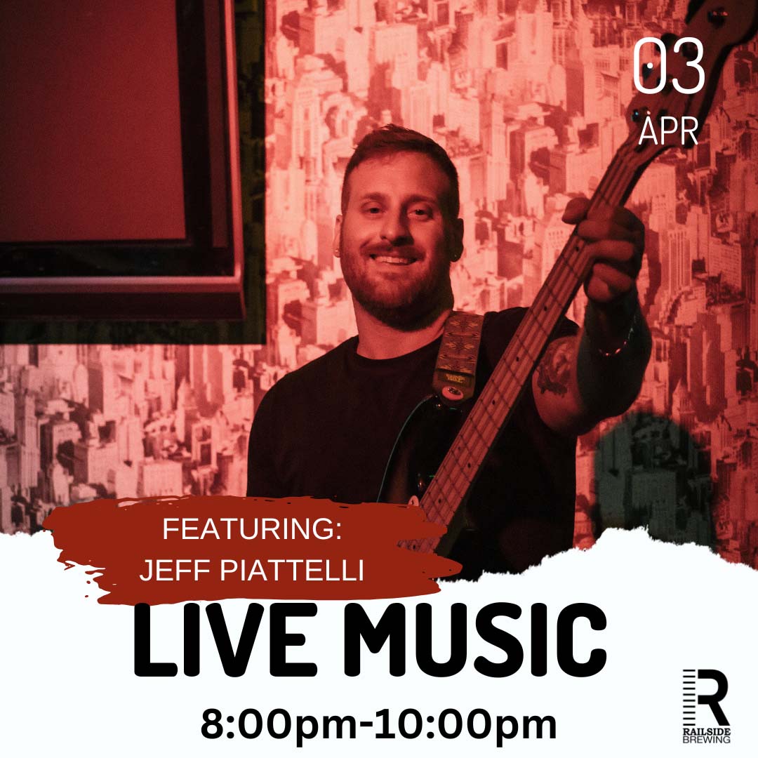 live music in kelowna april at railside jeff piatelli
