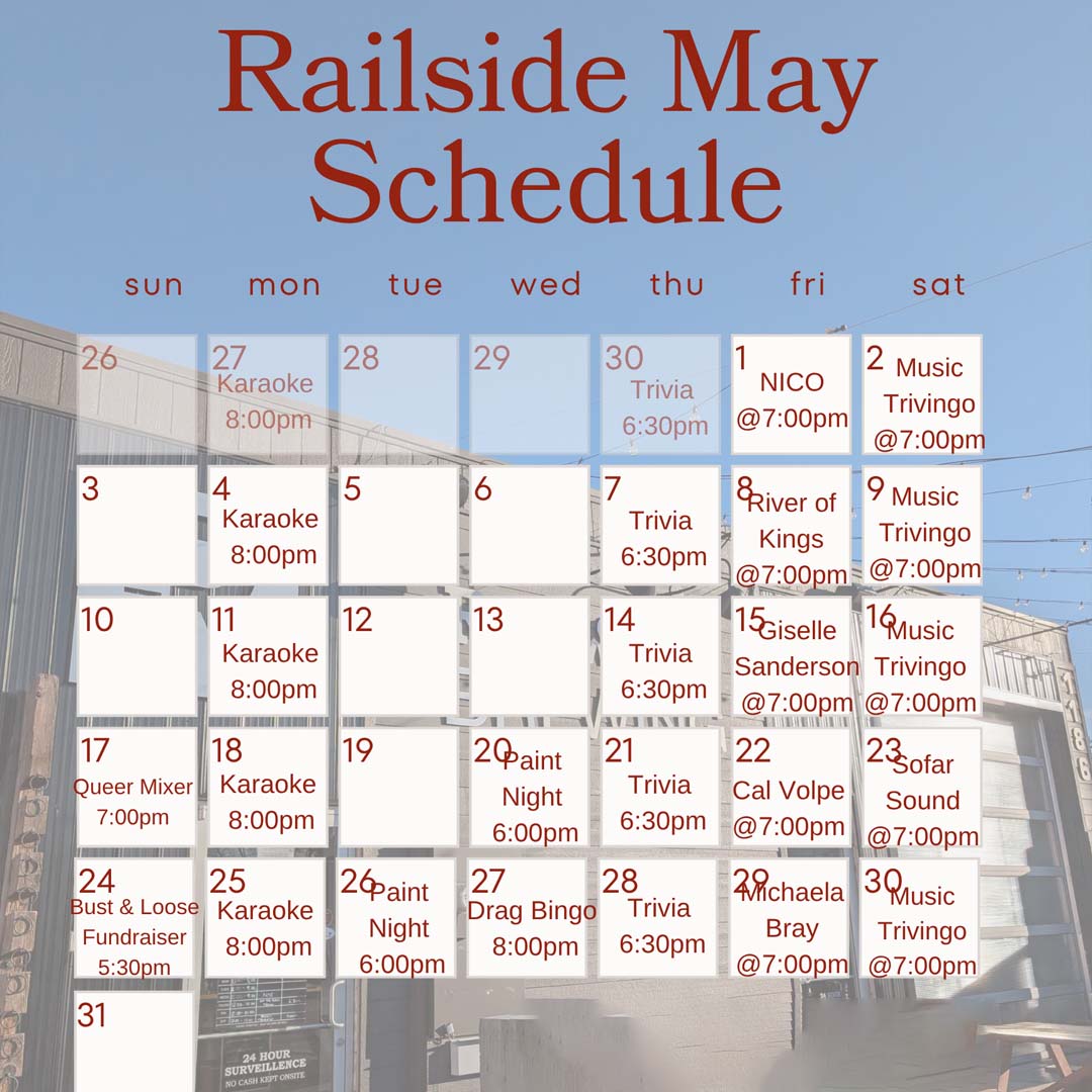 railside may events calendar things to do in kelowna