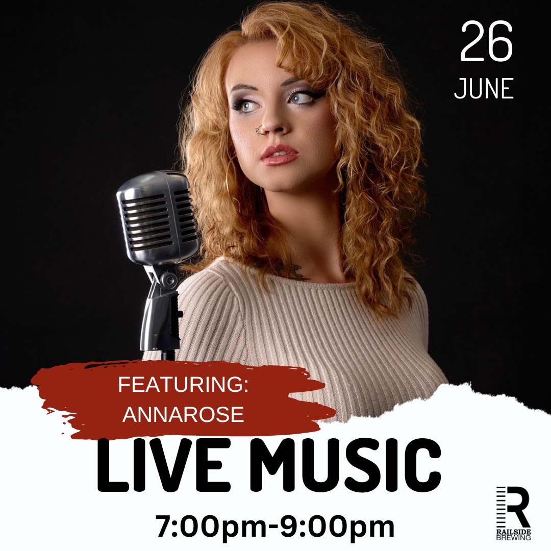 annarose live music in kelowna june 26 at railside brewing in kelowna annarose live music in kelowna june 26 at railside brewing in kelowna