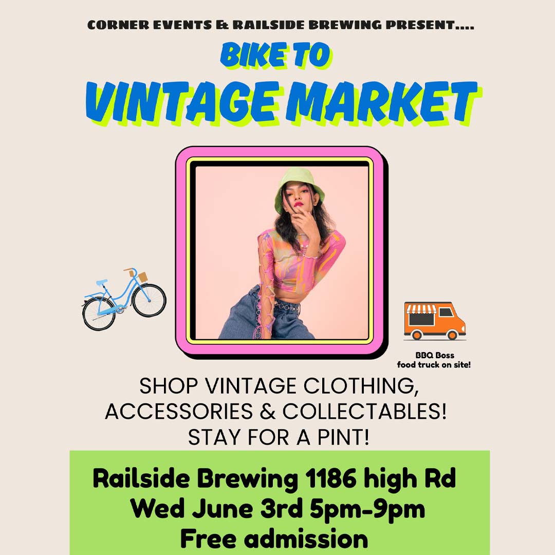 bike to vintage market at railside brewing june 3 bike to vintage market at railside brewing june 3