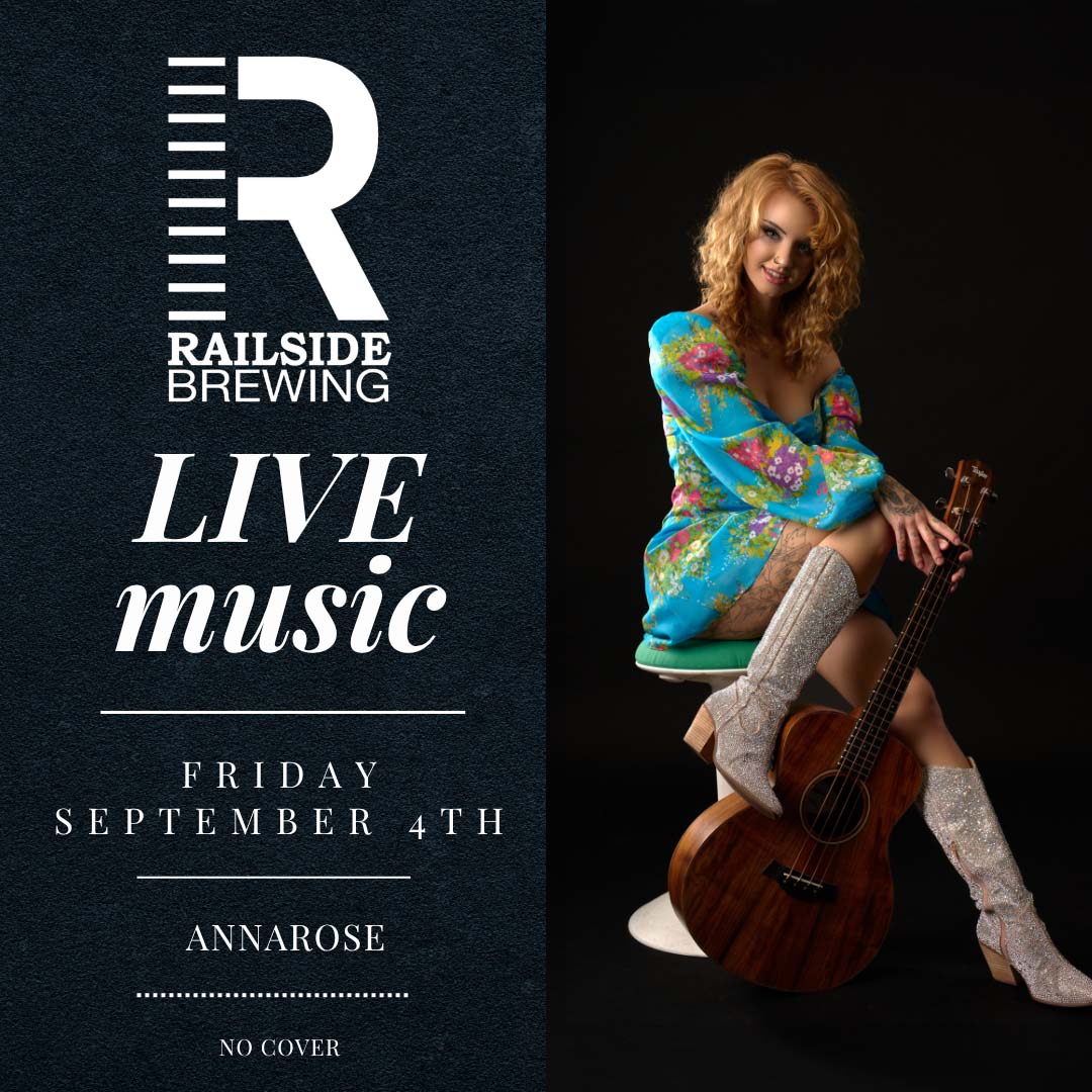 live music at railside friday sept 4 annarose live music at railside friday sept 4 annarose