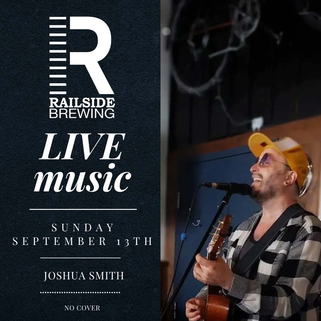 live music sunday sept 13 joshua smith railside live music sunday sept 13 joshua smith railside