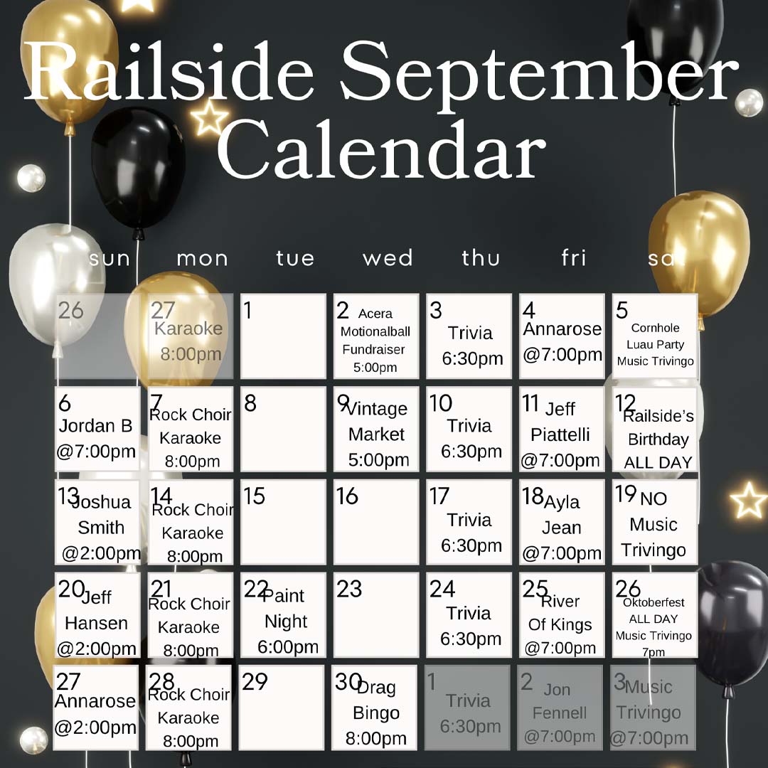 railside september 2026 events calendar things to do in kelowna