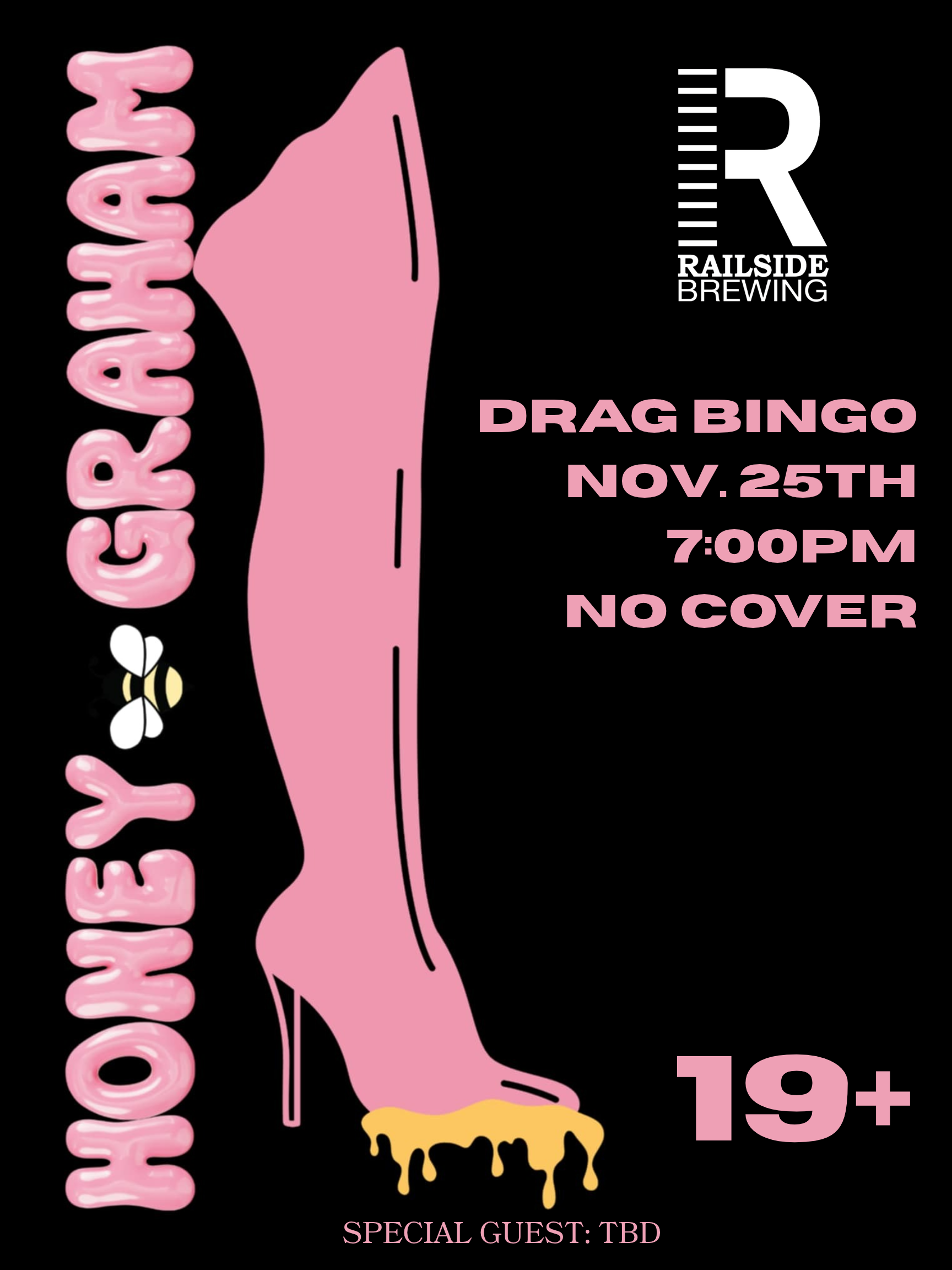 Drag Bingo at Railside brewing this november 2026