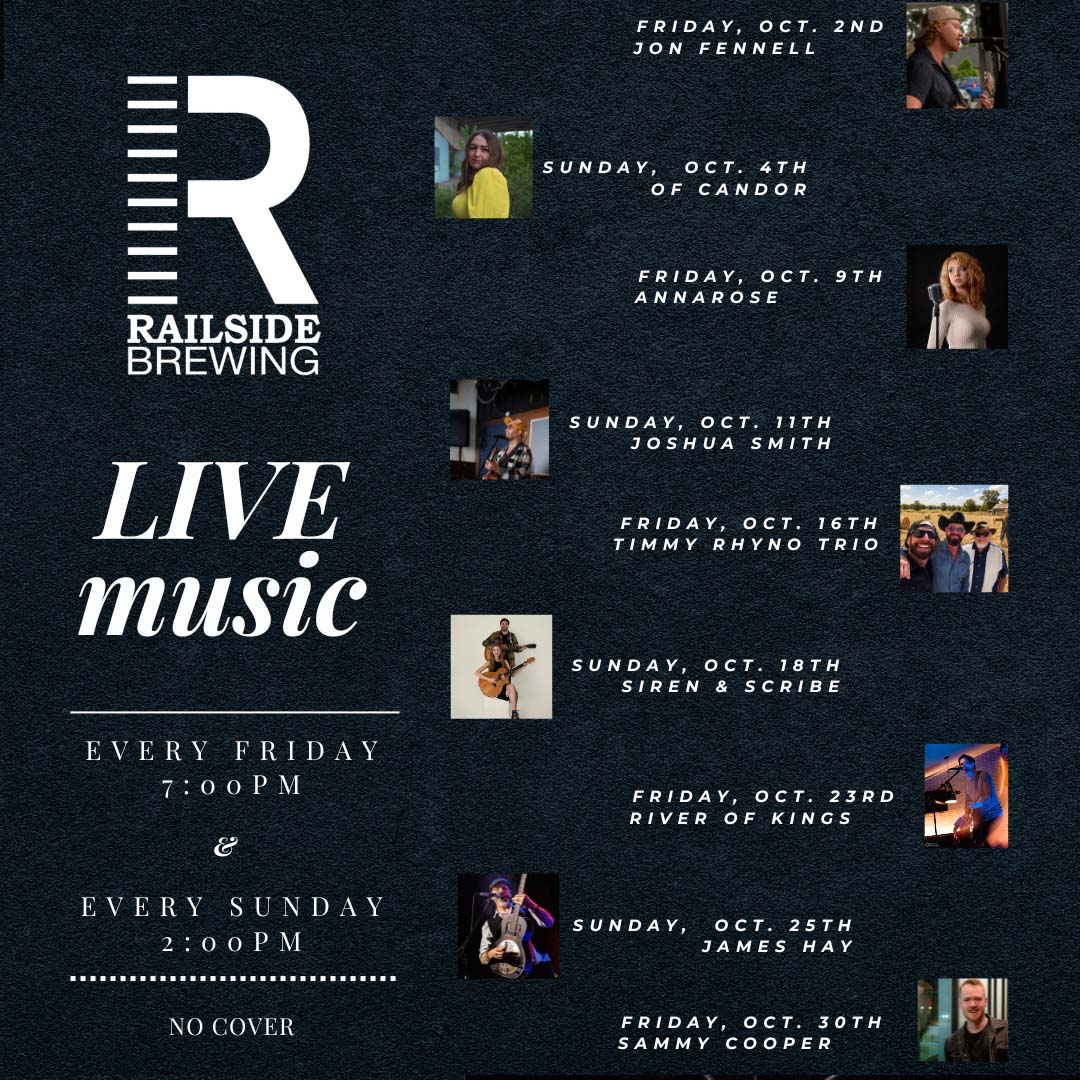 live music on friday nights in kelowna at railside brewing